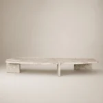 White Bridge Table