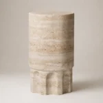 Stone Drum Side Table