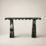 Stone Cabinet Console Table