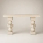 Black Frame Console Table