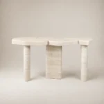 Twin Drum Console Table