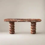 Corner Gate Console Table