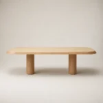 Warm Pillar Dining Table