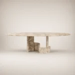 Light Rock Dining Table