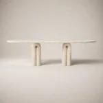 Jade Pillar Dining Table