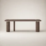 Long Pillar Dining Table
