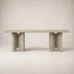 Square Pillar Dining Table