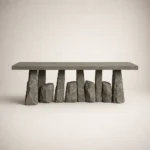 Rock Rib Dining Table
