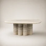 Round Pillar Dining Table