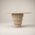 Stepped Column Dining Table