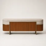 Wood Arc Sideboard