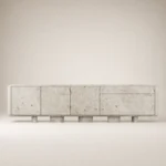 Stone Grid Sideboard