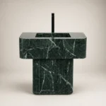 Green Pillar Vanity