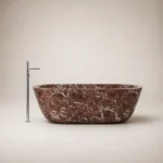 Red Stone Bathtub
