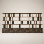 Stone Base Bookshelf