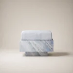 Blue Block Stool