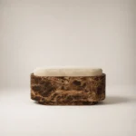 Brown Rock Stool