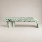 Green Curve Bench