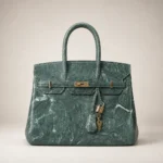 Green Stone Bag